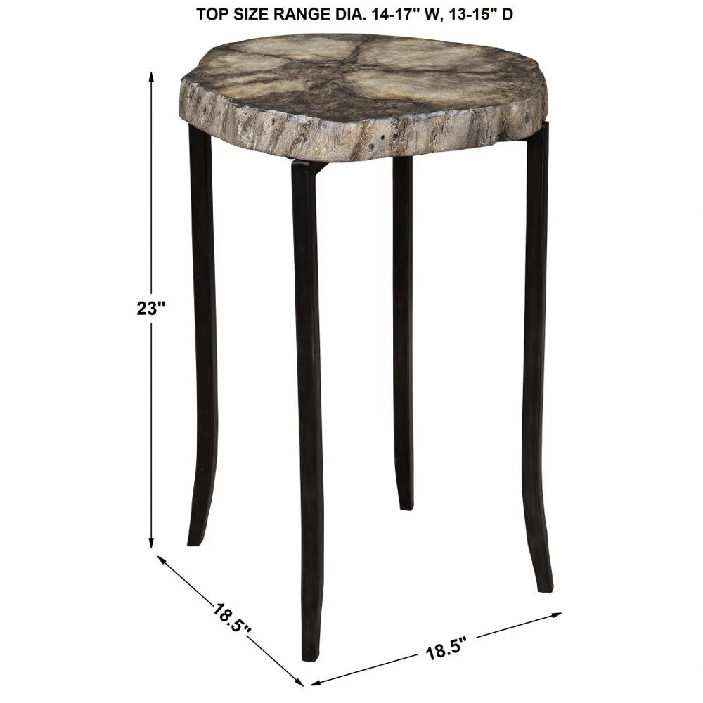 Rustic Accent Table O385
