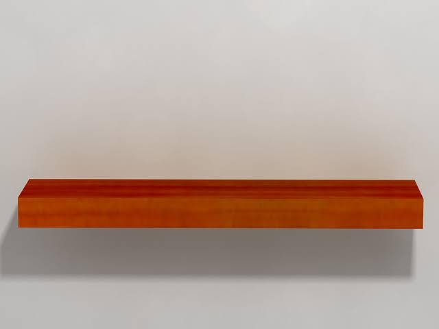 American Walnut Bathroom Shelf W641