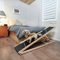 Adjustable Solid Hardwood Bed Ramp W977079
