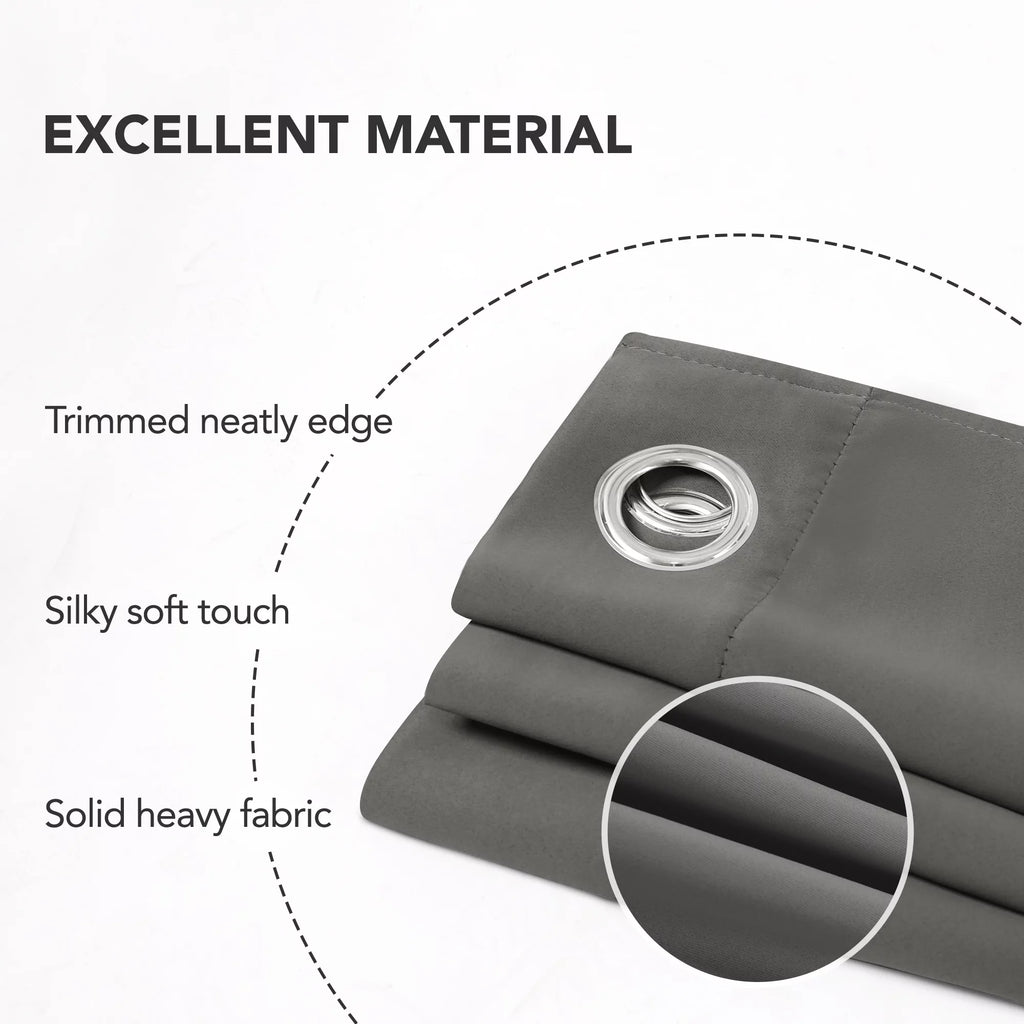 Blackout Curtains 2 Panels J731