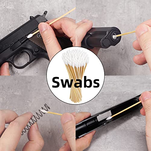 600PCS Long Cotton Bamboo Gun Cleaning Swabs I915538