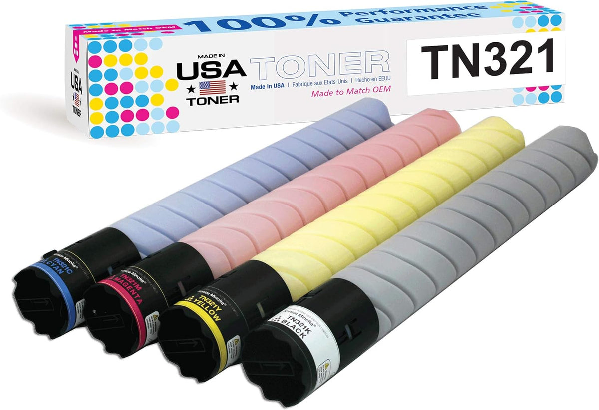 Compatible Toner 4-Pack Black Cyan Yellow Magenta T39503
