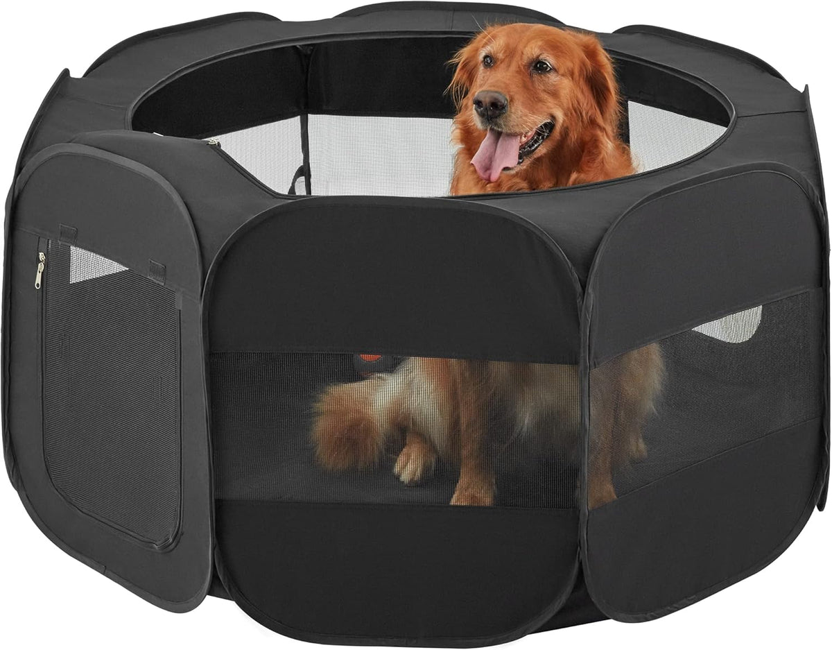 Portable Foldable Pet Playpen with Carrying Bag A13546