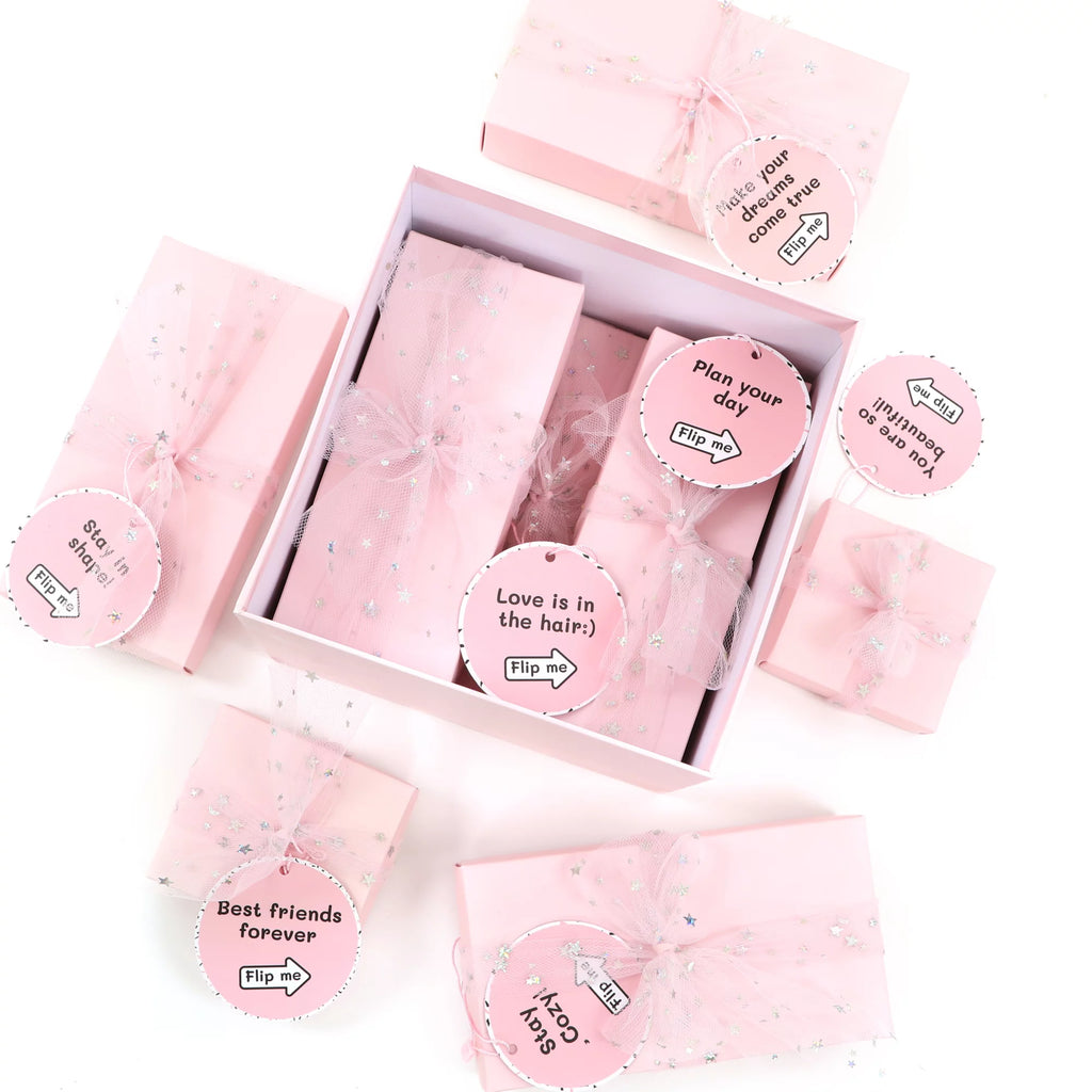 Pink 8 Wrapped Gifts in 1 Box U43810