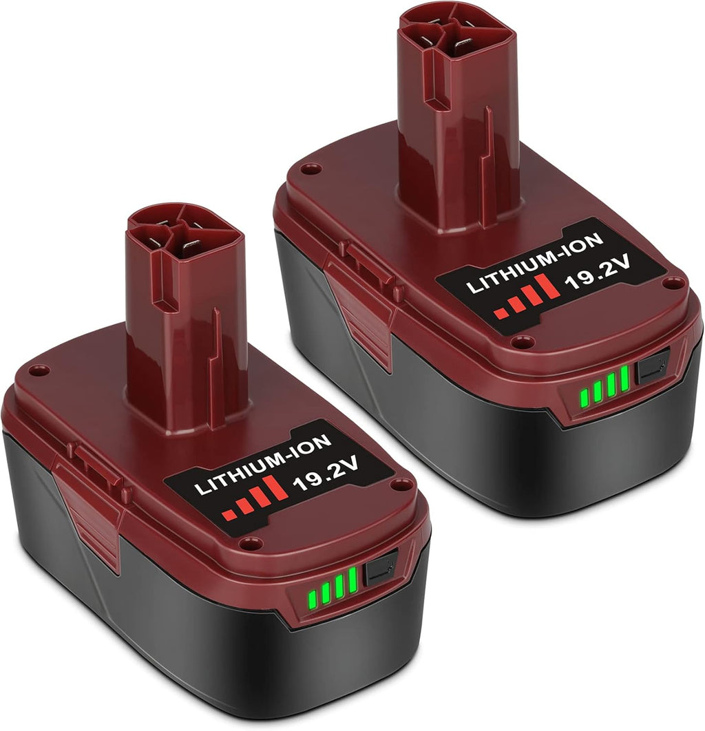 2 Pack 6.5Ah 19.2V Lithium ion Battery Replacement L818286