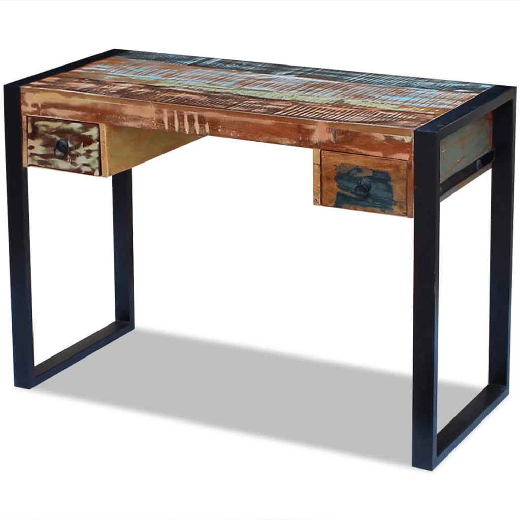 Solid Reclaimed Wood Desk F9375