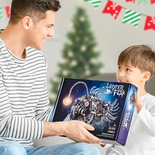 1038PCS Mechanical Fish Building Sets L243