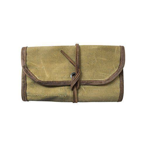 Waxed Canvas Tool Roll H7237