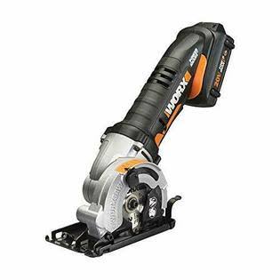Cordless Plunge Circular Saw 20V 3-3/8x22 Wood Cutting Tool Q6480