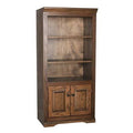 Dark Oak Standard Bookcase V752