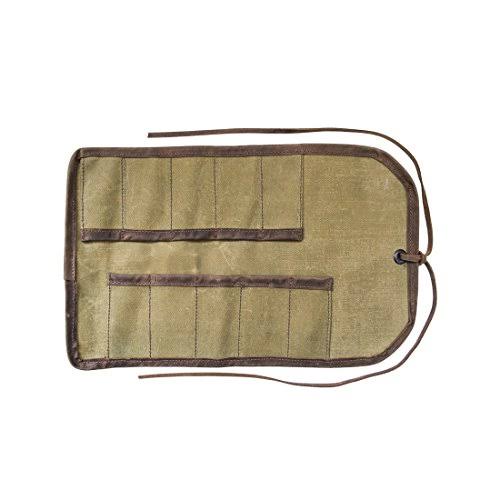 Waxed Canvas Tool Roll H7237