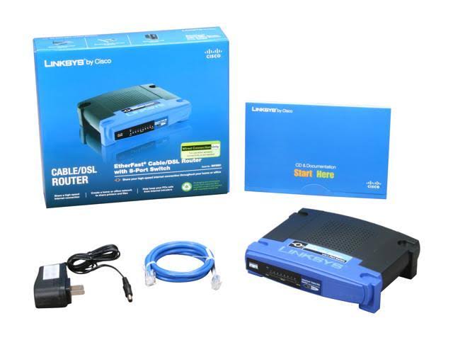 Cable/DSL Router with 8-Port Switch P41424