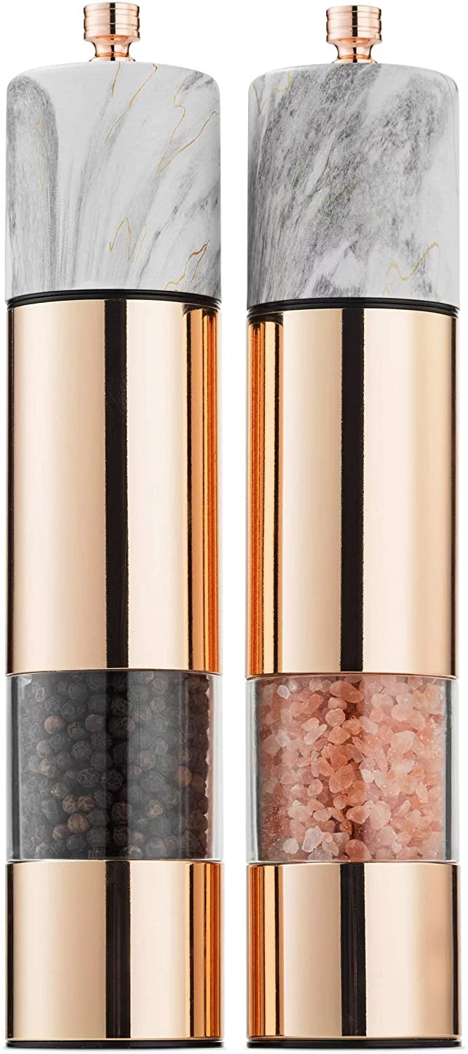 Salt and Pepper Grinder Set with Ceramic Mechanism X191386