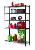 Black 5-Tier Wire Shelf I5120