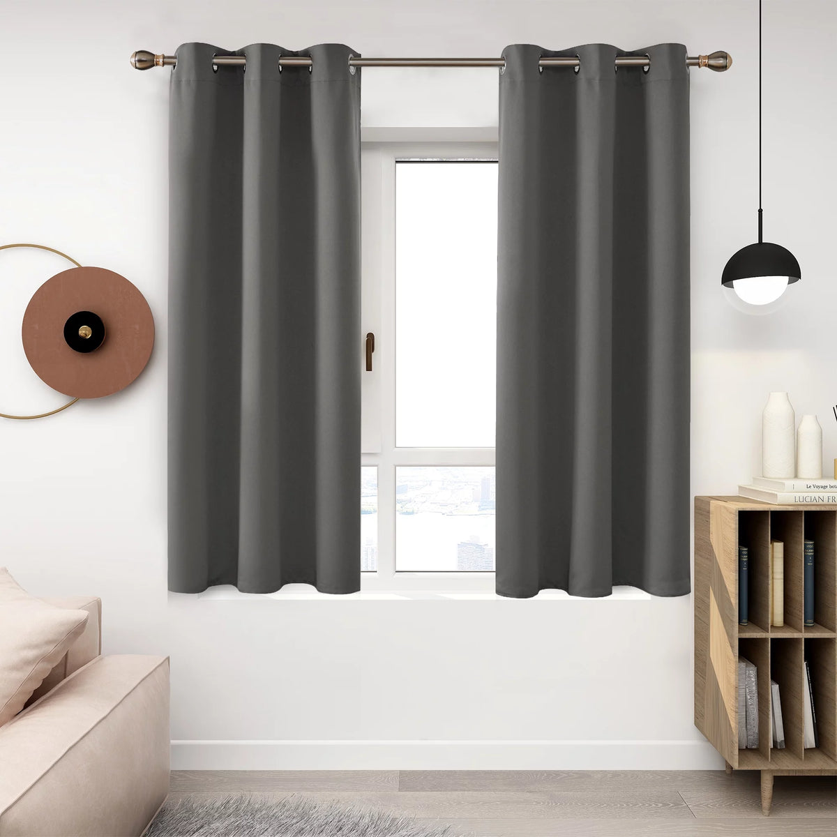 Blackout Curtains 2 Panels J731