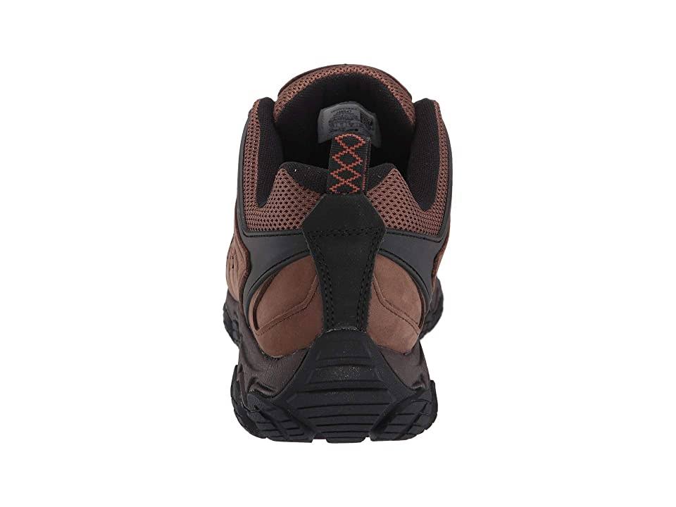 Men's Pulsate Leather Shoes, Size 12, Dark Earth I95607