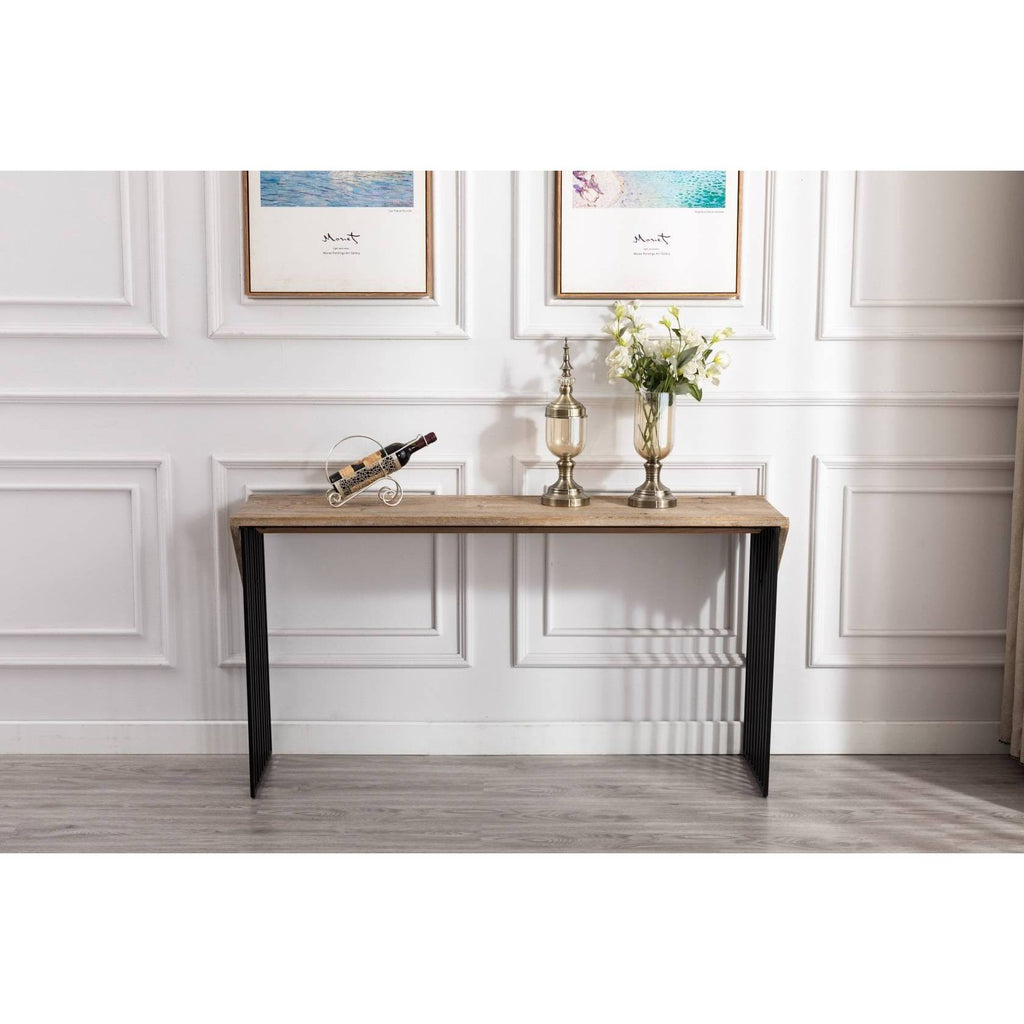 Natural Gray Console Table I304797