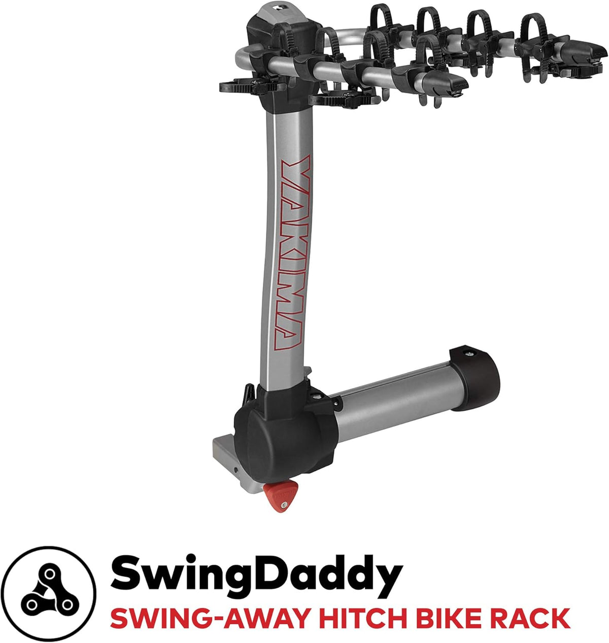 Swing Hitch Bike Rack, 4 Bike Capacity Z24100