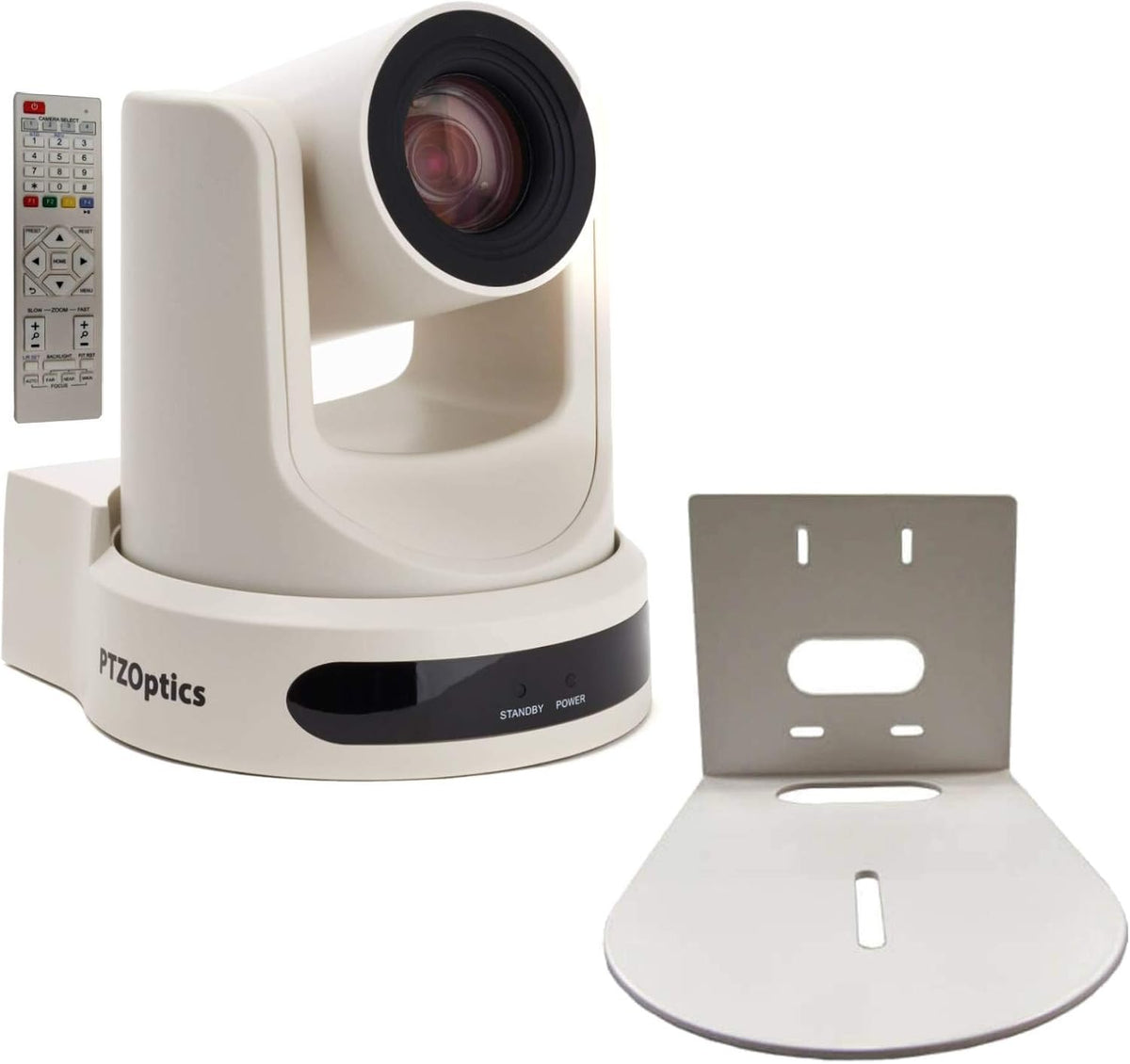 20x-USB Gen 2 1920 x 1080p Resolution Live Streaming Camera with White Wall Mount Bracket U734