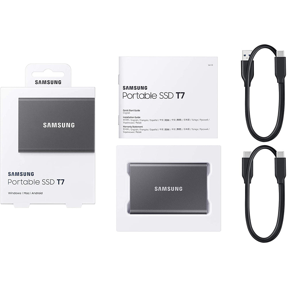 Portable SSD 1TB Gray with Hard EVA Case M389