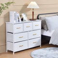 7 Drawer Fabric Dresser B152