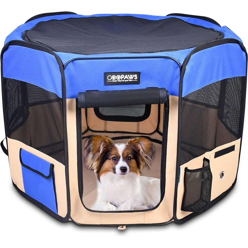 Portable Dog Exercise Pet Soft-Side Playpen D18175