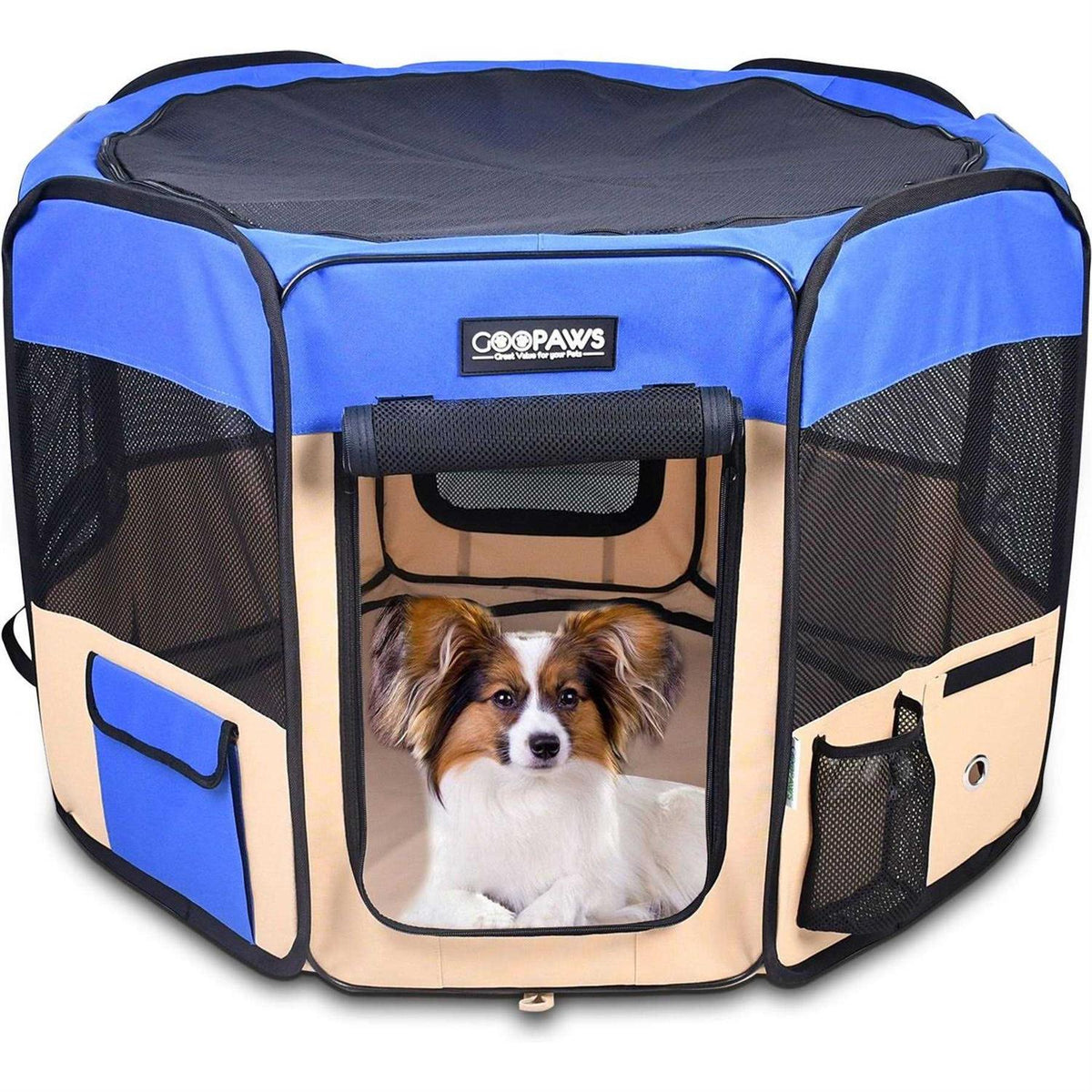 Portable Dog Exercise Pet Soft-Side Playpen D18175