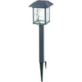 Gray Solar LED Path Light Set with Vintage Bulb 8-Pack R491