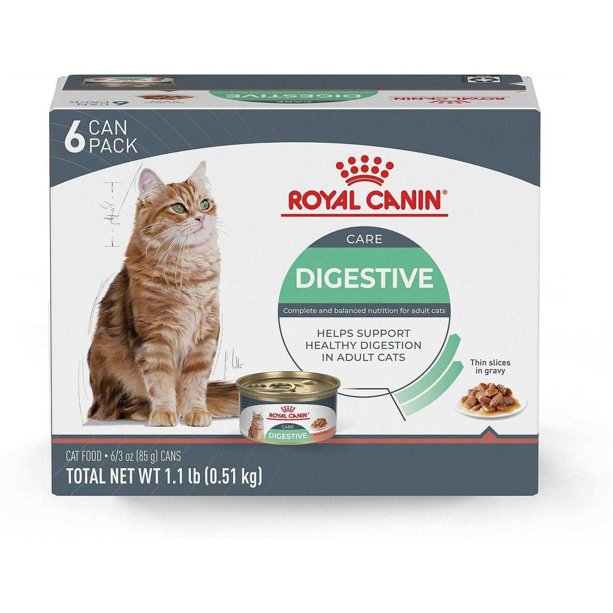 Sensitive Thin Slices in Gravy Wet Cat Food L964110