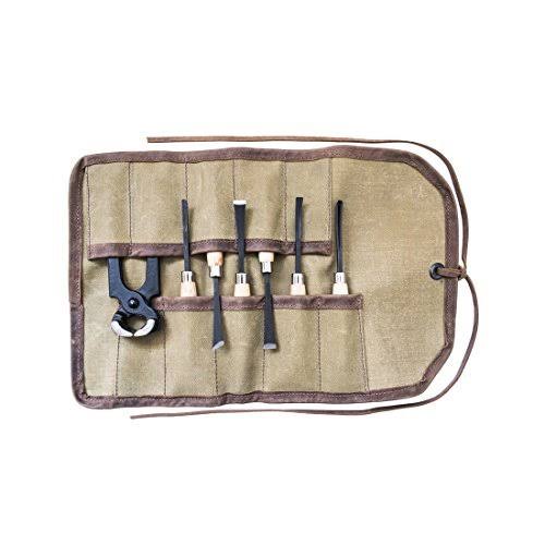 Waxed Canvas Tool Roll H7237