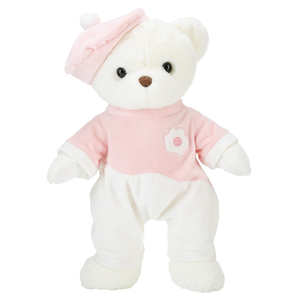 Colorful Egg Yolk Cap Design Plush Doll U839415