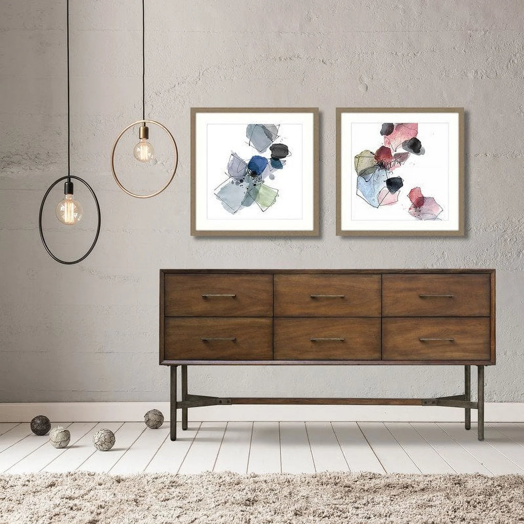 Mahogany Wood Cabinet I539