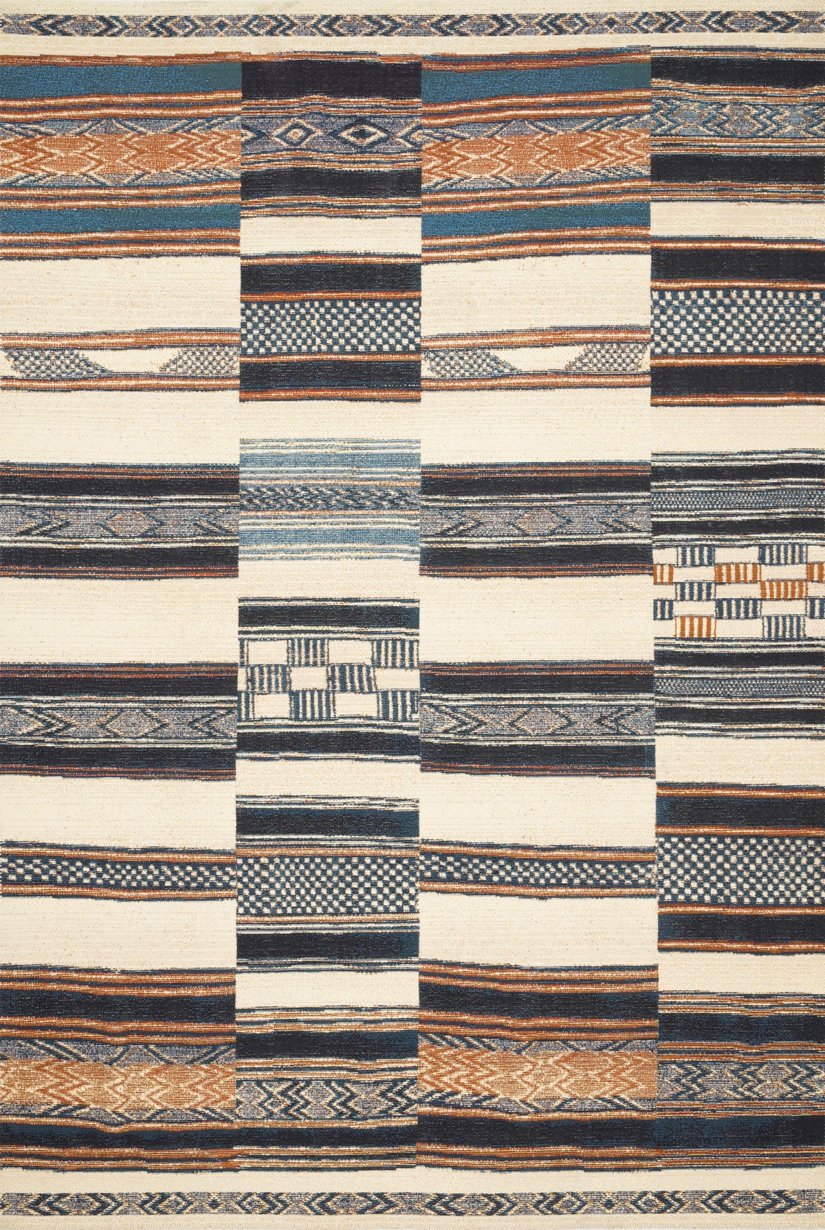Ivory Multi 10'6 x 13'9 Rug R401