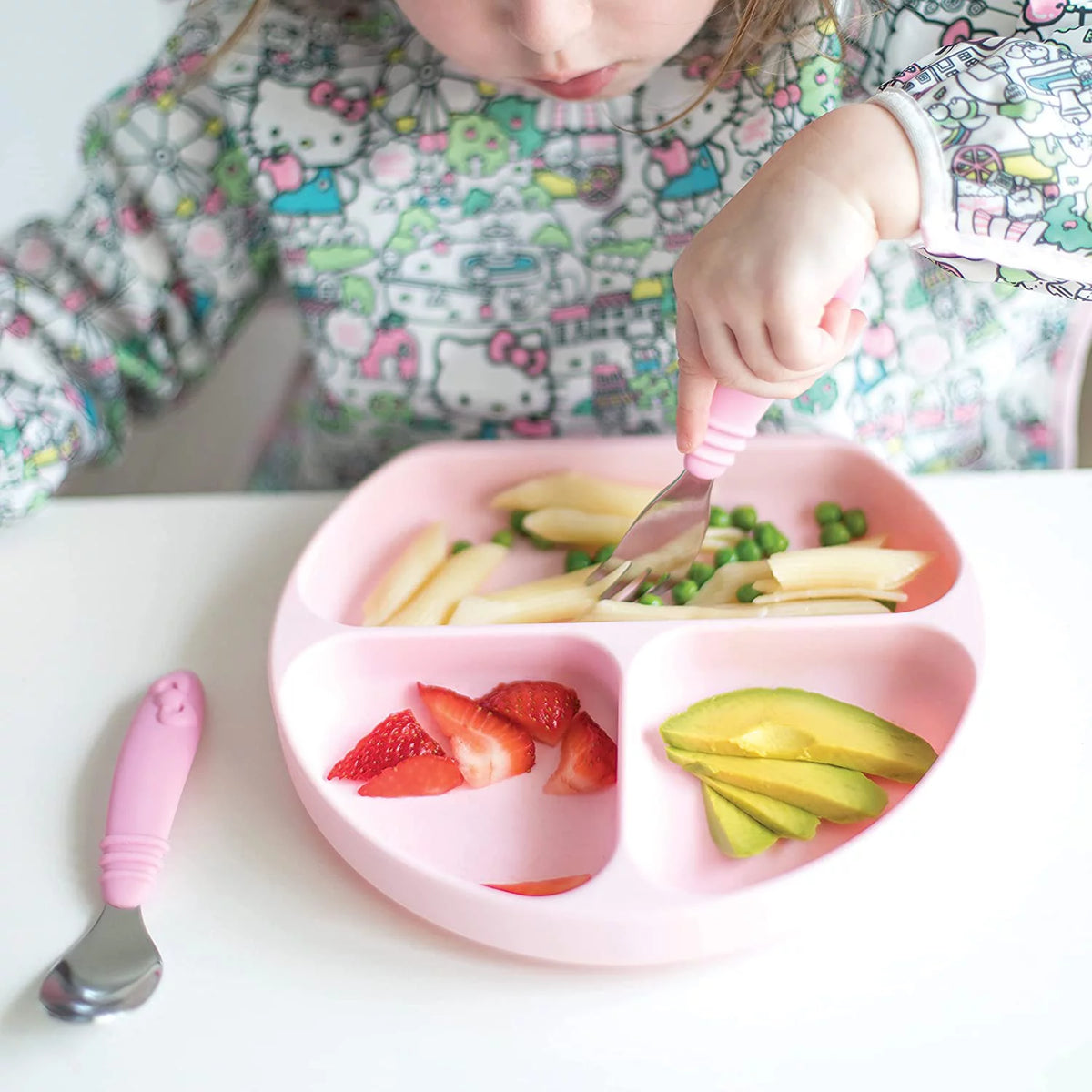 Silicone Suction Divided Baby Plate, BPA Free, 2pk N46372