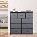9 Drawer Fabric Storage Dresser P338