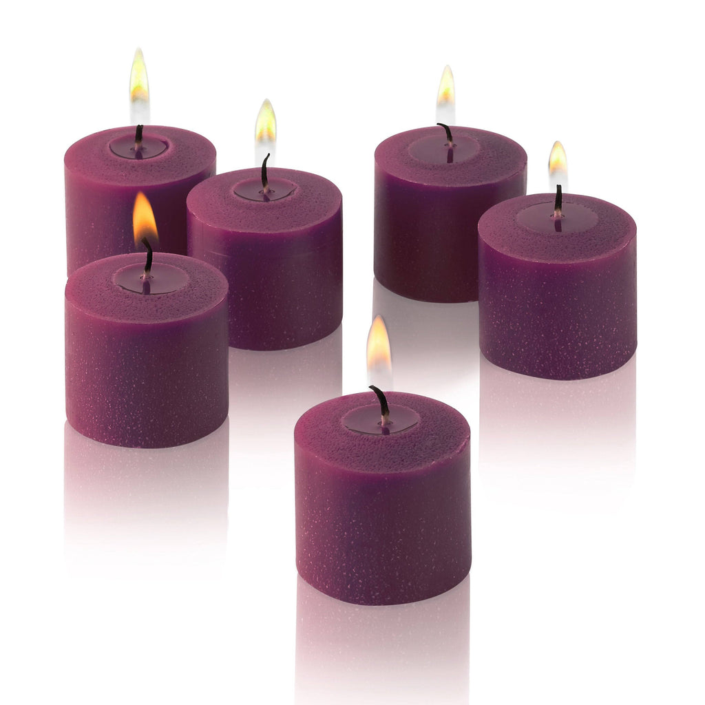 Purple Unscented Votive Candles Set of 288 K710966