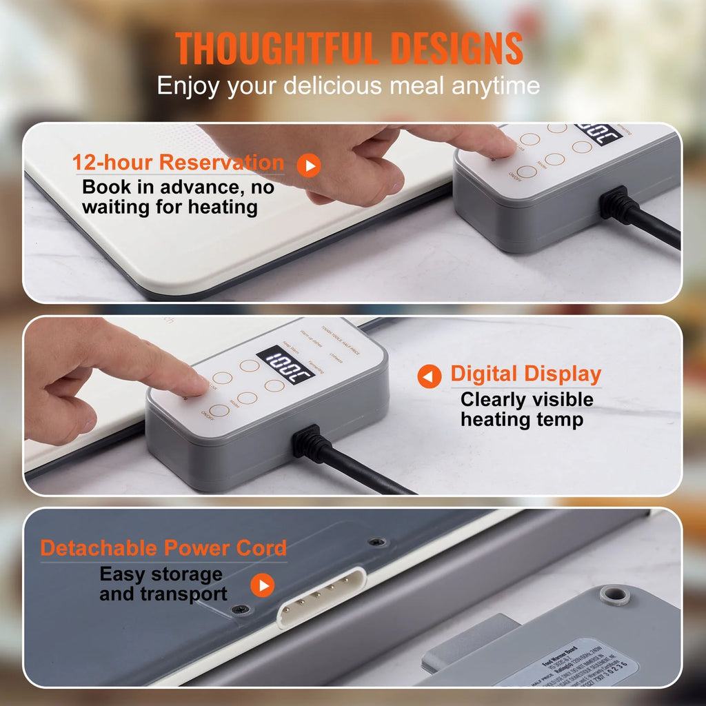 18.9" x 10.2" 240W Electric Food Warmer Tray J940