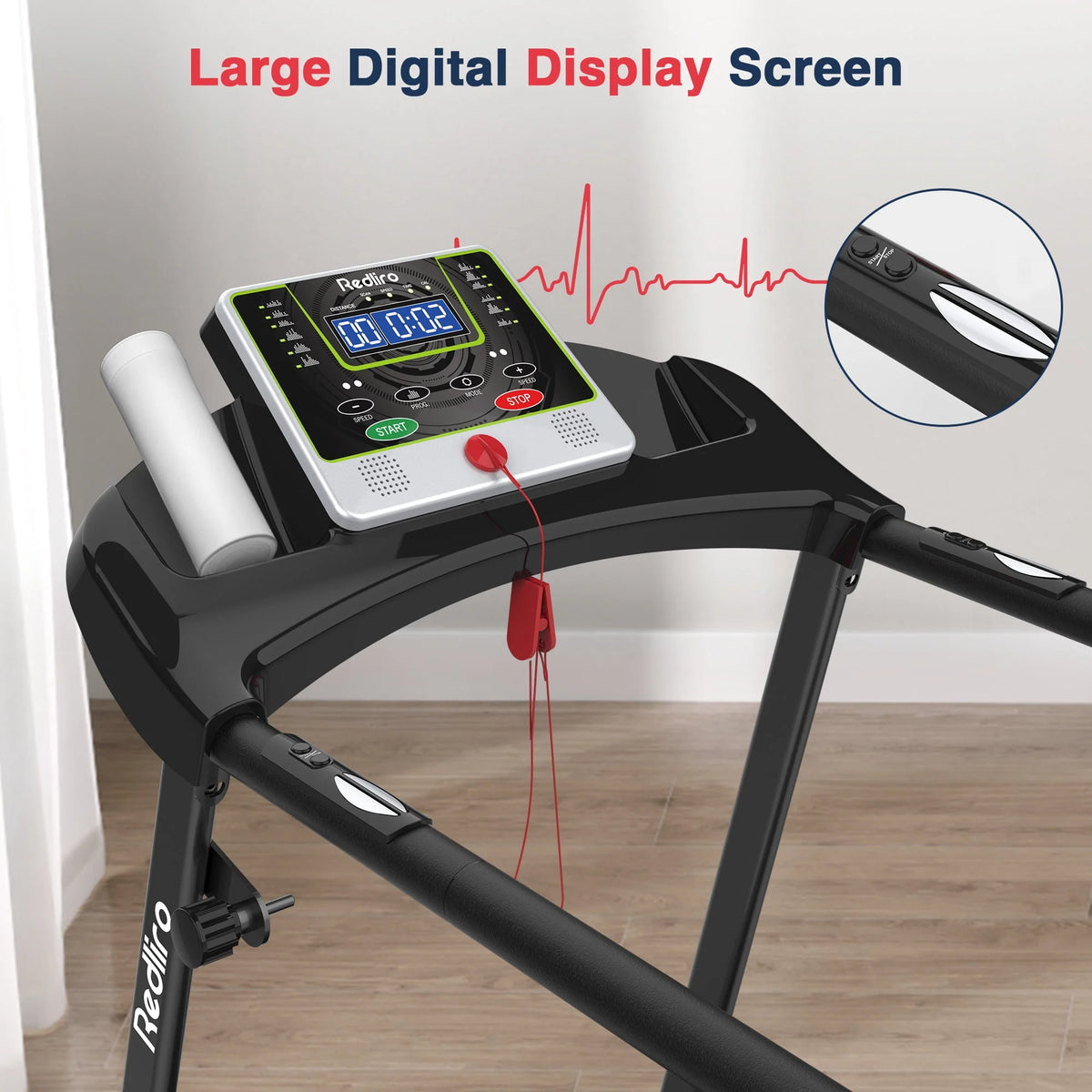Folding Treadmill Walking Machine 2.25HP C2873
