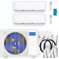 21,000 BTU 2 Zone Ductless Air Conditioner and Heat Pump Q77251