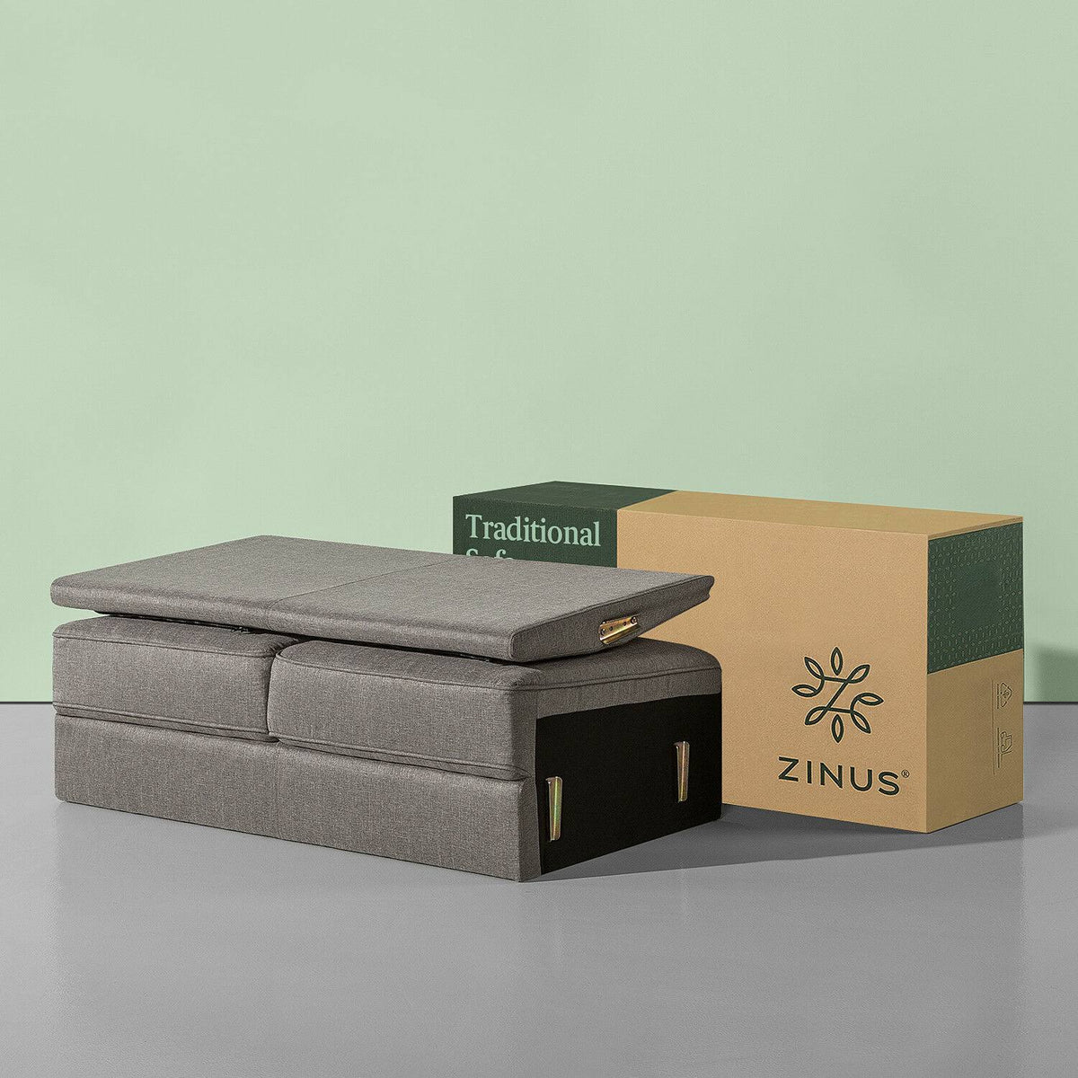 Sand Grey Loveseat M68575