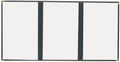 Black 8½x11 Menu Cover M6620