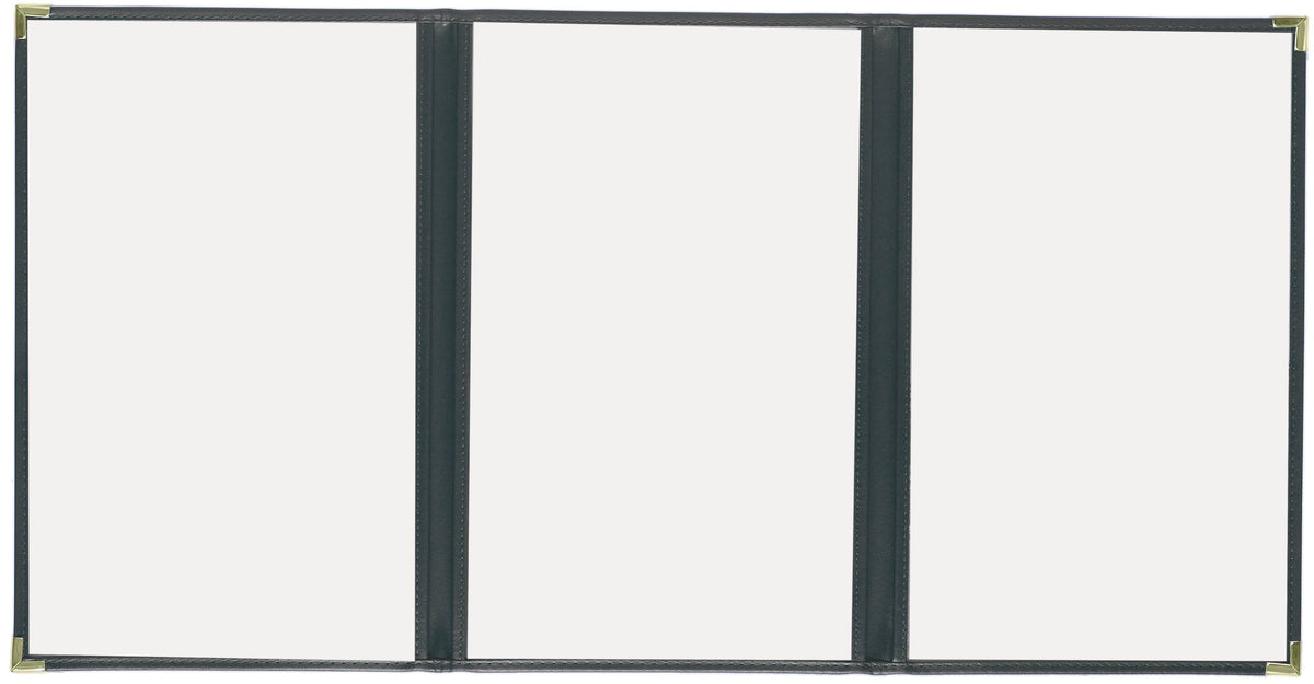 Black 8½x11 Menu Cover M6620