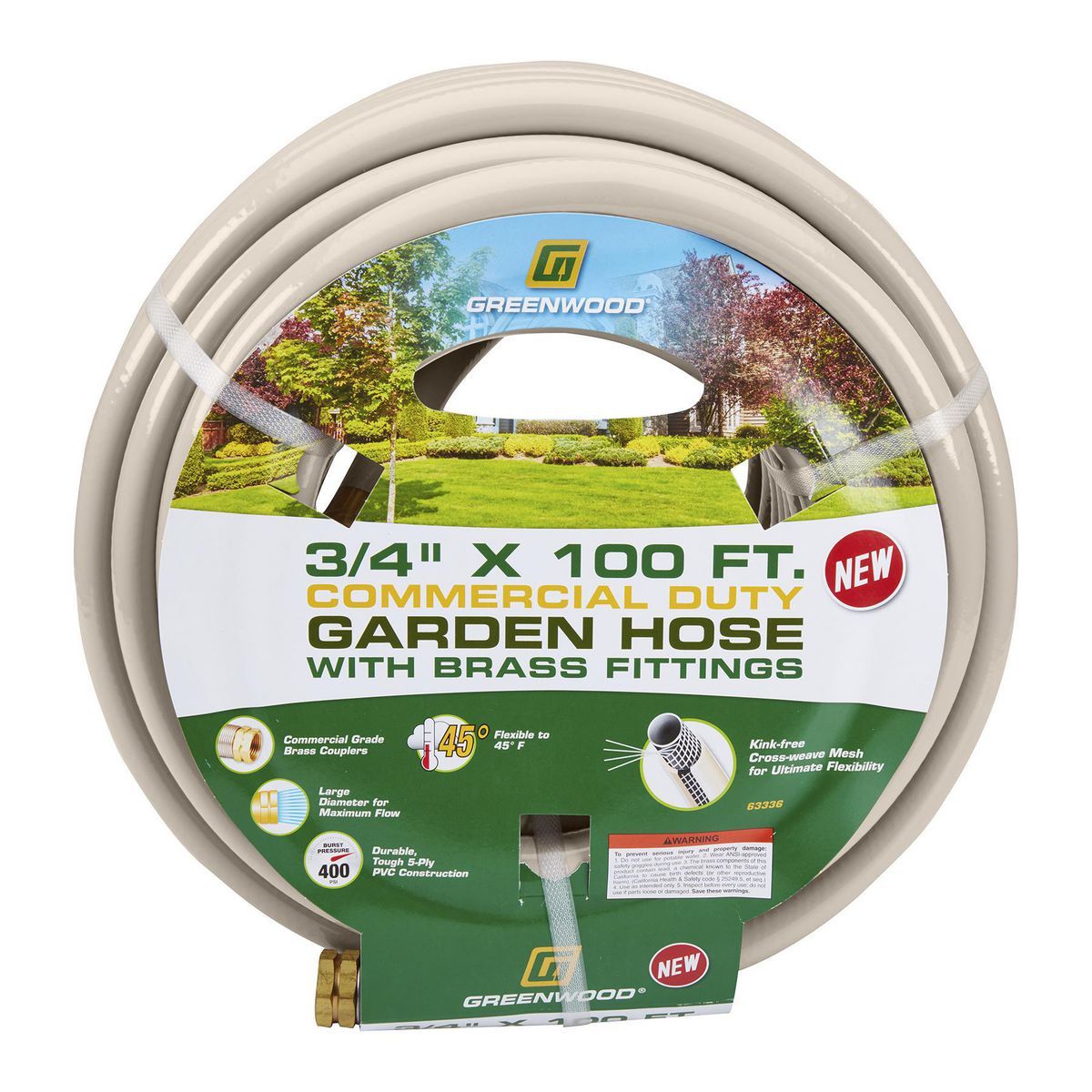 100 ft. x 3/4 in. Garden Hose M120175