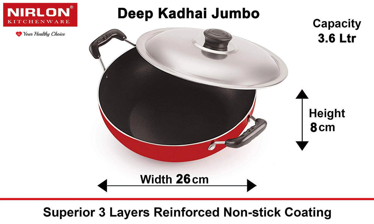 Aluminium Non Stick Cookware Set Of 4Pcs F5841