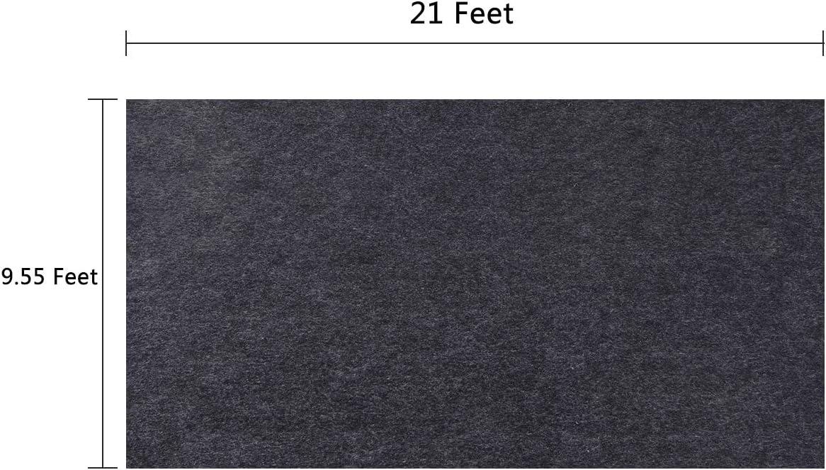 Parking Garage and Shop Floor Mats 9.55feet x 18feet T90335