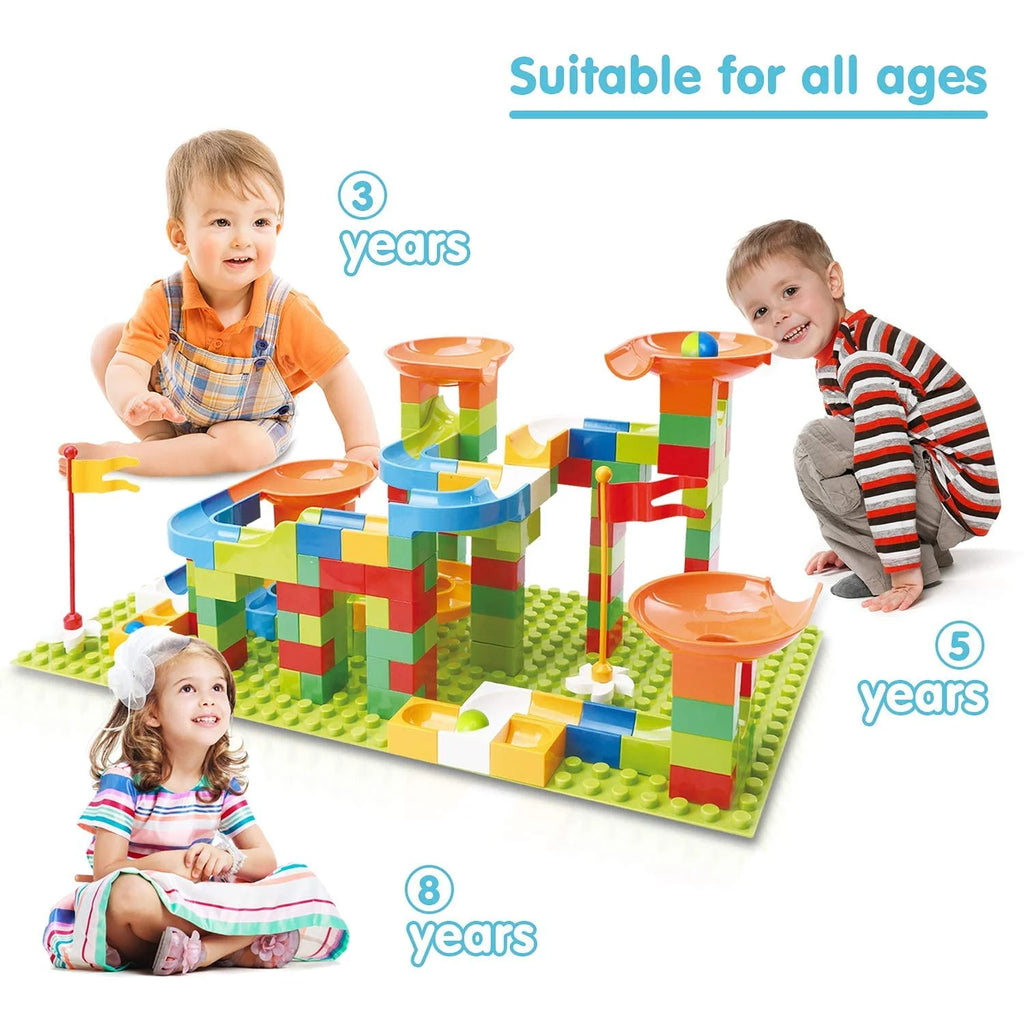 152 PCS Marble Run Set Building Blocks X314914