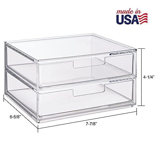 Clear 4 Drawer Organizer G61261