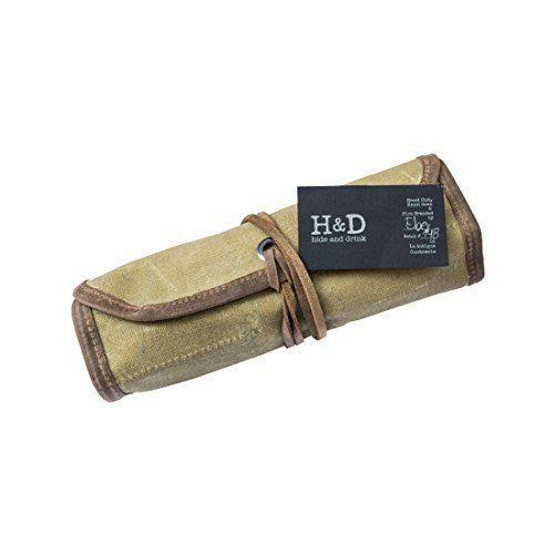 Waxed Canvas Tool Roll H7237