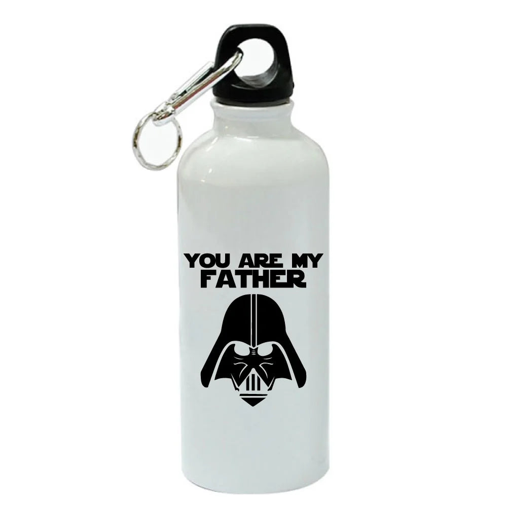 White Aluminum Sports 20 oz Water Bottle Q220