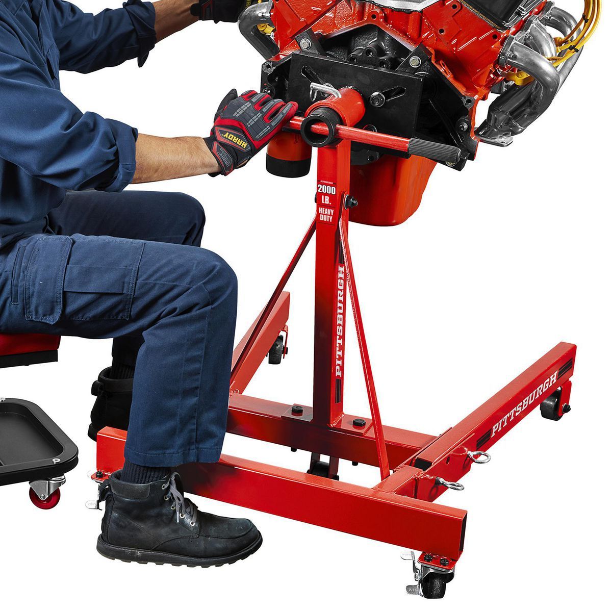 2000 lb. Capacity Foldable Engine Stand A724